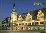Postkarte Leipzig Altes Rathaus - 148 x 105mm