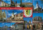 Postkarte Leipzig Historisches Leipzig - 148 x 105mm