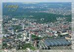 Postkarte Leipzig Leipzig von oben - 148 x 105mm