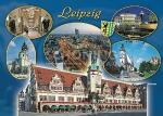 Postkarte Leipzig Altes Rathaus - 148 x 105mm