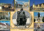 Postkarte Leipzig Bachstadt - 148 x 105mm