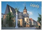 Postkarte Leipzig Thomaskirche - 148 x 105mm