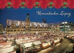 Postkarte Leipzig Weihnachtsmarkt - 148 x 105mm