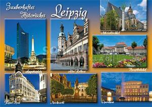 Super-Top-Cards Leipzig Historisches Leipzig - 170 x 120mm