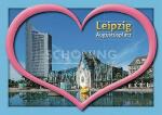 Super-Top-Cards Leipzig Augustusplatz - 170 x 120mm