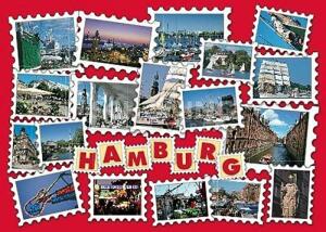 Postkarte Hamburg