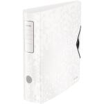 LEITZ 1106 Ordner Active WOW A4 80 mm weiß metallic