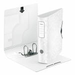 LEITZ 1106 Ordner Active WOW A4 80 mm weiß metallic