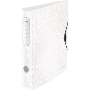 LEITZ 1106 Ordner Active WOW A4 60 mm weiß metallic