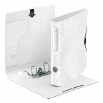 LEITZ 1106 Ordner Active WOW A4 60 mm weiß metallic