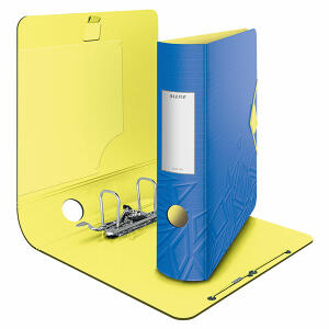 LEITZ Ordner A4 82mm Urban Chic blau 11160032 Active