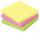 Haftnotizen Box FSC-Mix 75x75mm 3x100 Blatt - inFO Brillant Haftnotizen 3 Farben: gelb, pink, grün, - in umweltfreundlicher Kartonverpackung, AMC