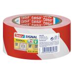 TESA Markierungsklebeband Universal - rot/weiß - 66...