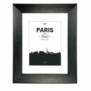 Bilderrahmen Kunststoff Paris schwarz 20x30cm - für Bildformat 13x18cm, Hama