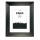 Bilderrahmen Kunststoff Paris schwarz 20x30cm - für Bildformat 13x18cm, Hama