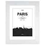 Bilderrahmen Kunststoff Paris weiß 30x40cm -...