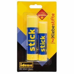 Idena Klebestift Bonuspack je 1x 10g + 22g