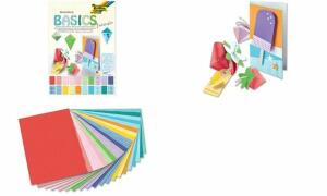 Bastelblock Basic Intensiv 20BL sortiert FOLIA 48249 24x34cm