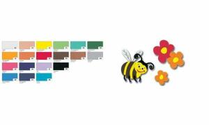 Moosgummi 2mm schwarz FOLIA 23590  29x40cm