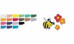 Moosgummi 2mm schwarz FOLIA 23590  29x40cm