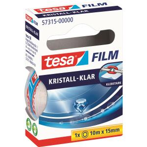 tesa Klebefilm kristall-klar - 15 mm x 10 m