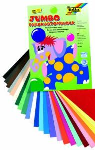 Fotokarton Jumboblock 24x34cm, 25 Blatt,300g