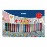 STY Glitter Glue 24 er Set 3D / 24 x 10 g