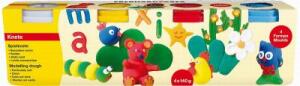 Kinderknete 4ST sortiert EBERHARD FABER 572506
