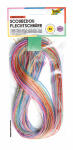 Scoubidous mit Glitter sort. FOLIA 732050 1m zu 50 St.