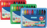 Wachsmalstiftetui wasserf. Box TOPPOINT 28215  10St...