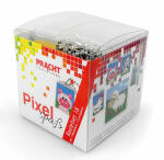 Pixel Bastelset 18 groß 6 Medaillons im Würfel...