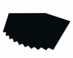 Tonzeichenpapier 50x70cm Schwarz mit EAN,130g