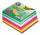 Faltblatt 10x10cm fbg.sort. FOLIA 8910  100Bl