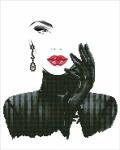 Diamond Dotz Lady in Black - ab 8 Jahren