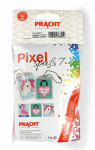 Pixel Spaß 7 klein 2 Medaillons mit Kette