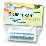 Basteldraht versilbert FOLIA 79360  0,3mm 80m