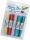 Glitterpulver, Streukappe 5 Tuben a 14g, 5 Farben