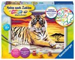 Malen nach Zahlen Bild 240x180mm Tiger - Ravensbuger Bild...