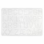 Stiftplatte Buchstaben