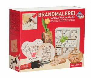 Brandmal-Set 9 Aufsätze + 2 Pappelplat - ab 14 Jahren - Produkt und Design made in Germany