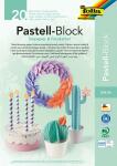 Bastelblock A4 Pastell 20BL sort. FOLIA 678