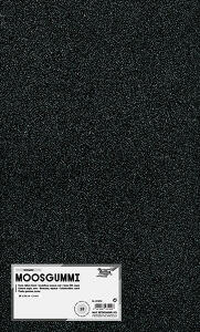 Moosgummi 2mm schwarz FOLIA 231090  20x29cm