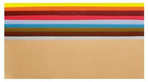Verzierwachs Set 10 Stück Modefarben 200x55-100 mm