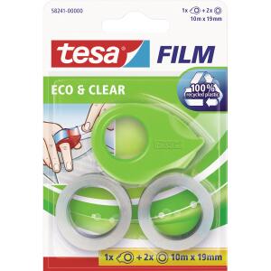 Handabroller Mini ecoLogo+2Rl Film TESA 58241-00000-01  19mm 10m