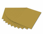 Tonzeichenpapier 50x70cm Gold mit EAN,130g