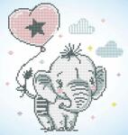 Diamond Dotz Elefant - ab 8 Jahren