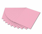 Tonzeichenpapier 50x70cm Rosa mit EAN,130g