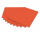 Tonzeichenpapier 50x70cm Orange mit EAN,130g