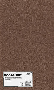 Moosgummi 2mm schokobraun FOLIA 231085  20x29cm