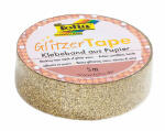 Glitzer-Tape, gold 15mmx5m